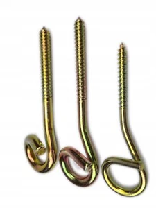 Haken für Schaukel Schaukelhaken Schaukelbefestigungen FÜR HOLZ M8X80 M10 M12 - Bild 1 von 12