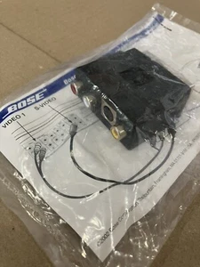 Genuine BOSE 3.2.1 System SCART/PERITEL Adapter Black Lifestyle Acoustimass Cube - Picture 1 of 5