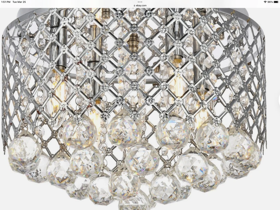 Nuevo Living District LD5010F13C Tully montaje empotrado cromado Foto 1 de 1