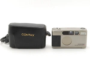 Contax T2 Titan Silver Point & Shoot 35mm Film Camera Near Mint from JAPAN #3691 - Picture 1 of 12