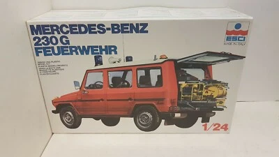 Mercedes Benz 230 G Feuerwehr Model Kit Plastic 1:24  Esci N°3023 - Immagine 1 di 3