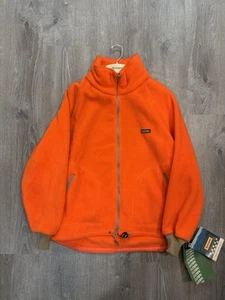 Vintage Remington Orange Fleece; Silent Stalker Jacket. New w/ Tags - Picture 1 of 6