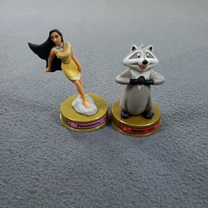 Disney 100 Jahre Magie McDonalds 2002 Happy Meal Spielzeug POCAHONTAS & MEEKO - Bild 1 von 4