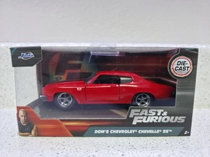 JADA 2024 Fast & Furious Dom's Chevrolet Chevelle SS Red Diecast 1:32 - Picture 1 of 4