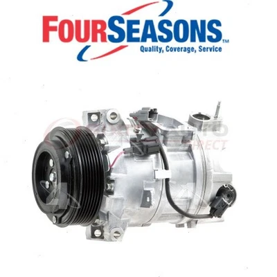 Four Seasons AC Compressor for 2009-2012 Infiniti FX35 - Heating Air qj Foto 1 de 4