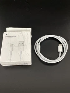 ORIGINAL Apple Lightning to USB Cable (1m) - Open Box - Picture 1 of 7