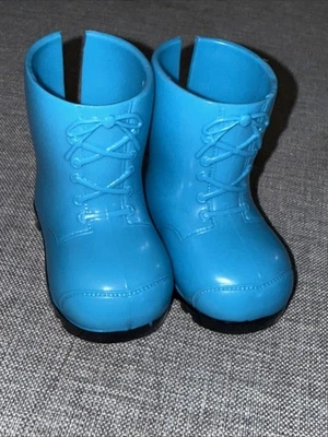 Geniales botas azules para muñecas American Girl zapatos de muñeca de 18" nuestra generación Foto 1 de 4