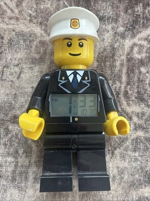 LEGO POLICE OFFICER ALARM CLOCK minifigure shape CITY 2011  9002274 - Image 1 of 2