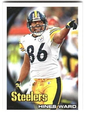Hines Ward 2010 Topps #320 Pittsburgh Steelers - Image 1 of 2