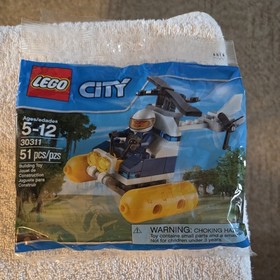 Lego City - Police Swamp Helicopter   #30311 **used**