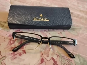 Montatura occhiali da vista VERSACE MOD.1184 1261 nero mezzo bordo 53-18-140 13818+custodia - Foto 1 di 4
