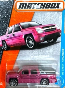 2017 LOOSE COLLECTOR'S MATCHBOX 2002 PINK 🩷 CHEVY AVALANCHE NO PACKAGE 1/64 HTF - Picture 1 of 7