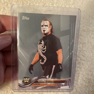 2018 Topps WWE Then Now Forever - Sting #199 Silver /25 - Image 1 of 4