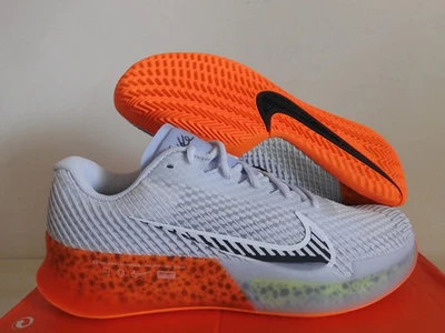 Nike Womens 10 Court Air Zoom Vapor 11 HC Tennis Shoes Safari Electric Pack - Image 1 of 4