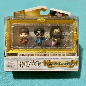 Wizarding World / Micro Magical Moments / Harry, Hagrid, and Dudley / Figure Set - Picture 1 of 4