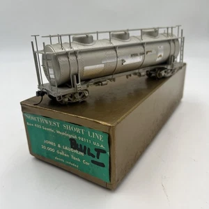 NWSL Brass Jones & Laughlin JLSX 20000 Gallon Tank Car - HO scale - Picture 1 of 13
