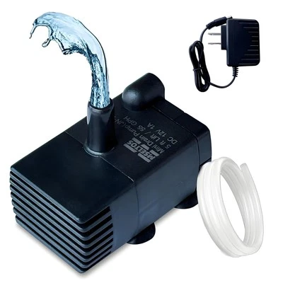 MSELTOS Automatic Small Sump Pump with Water Sensor, 5 FT Lift 55 GPH 115V/230V Mini ...
