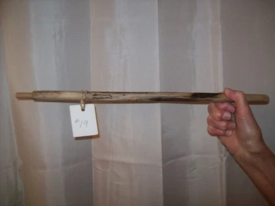 15 3/4" TRADICIONAL TUBO DE PAZ DE NOGAL ORIENTAL VÁSTAGO PARA CATLINITA/CUERNA PIPA #19 Foto 1 de 3