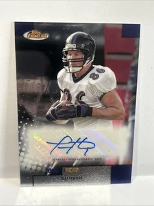 Topps Finest Football 2024 #FBA-TH Todd Heap Auto Ravens - Imagen 1 de 2