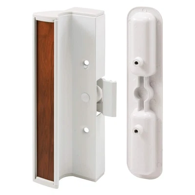-Line C 1202 Aluminum and Diecast Clamp Style Sliding Door Handle, White Sing... - Image 1 of 2