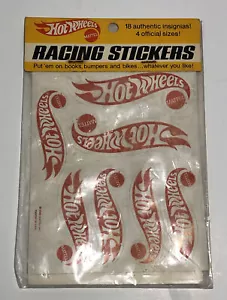 Vintage 1969 Redline Racing Sticker 6297 Mattel 18 Stück versiegelt NEU - Bild 1 von 7