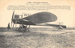 CPA AVIATION MONOPLAN BLERIOT TYPE CONCOURS MILITAIRE A TROIS PLACES - Imagen 1 de 1