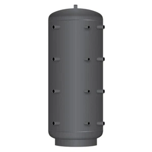 Pufferspeicher 800 l mit einem Wärmetauscher ohne Isolierung - Picture 1 of 2