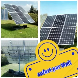 Solar Nachführung Bauanleitung!/ Solaranlage Balkonkraftwerk Balkonanlage - Bild 1 von 11