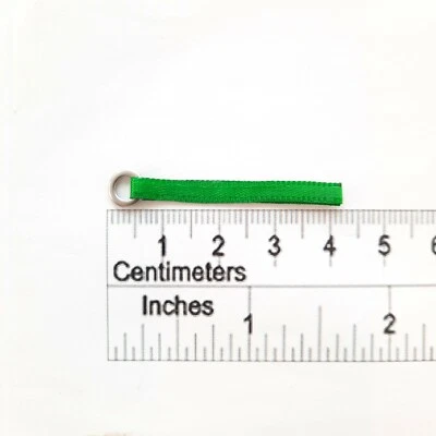 RC 1/10 Chrome/Silver Hook Tow Strap Scale Line Sling Accessories Drift Car Body - Image 1 of 4