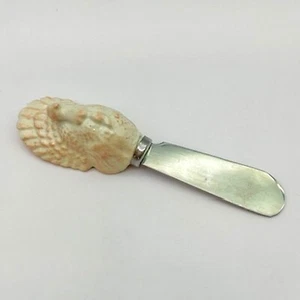 Cuchillo de mantequilla esparcedor de queso pavo Boston Warehouse Homecoming - Imagen 1 de 4
