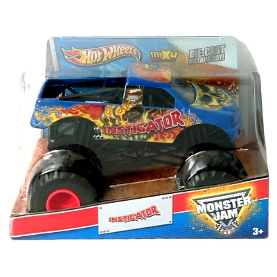 1/24 HOTWHEELS MONSTER JAM ПОДСТРЕКАТЕЛЬ ГРУЗОВИК MAX-D ЛИТОЙ 1-е издание новый РЕДКИЙ - Изображение 1 из 4