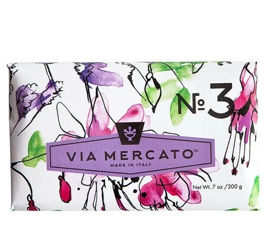通过 MERCATO NO 预先证明 3 PEPE ROSA、LAVENDER & VANILLA BEAN 7 盎司肥皂 — 第 1/1 张图片