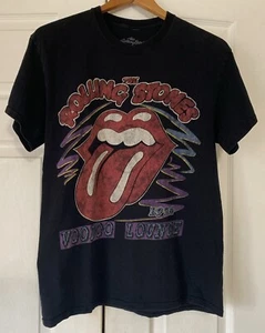 Vintage Rolling Stones Voodoo Lounge 1994 WorldTour T-Shirt med RARE Official BLK - Bild 1 von 5