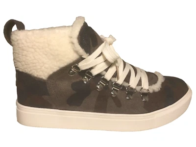 NUEVA BOTA DEPORTIVA "Very G" cómoda camuflada de caña alta de moda para mujer talla 9,5 con cordones Foto 1 de 4