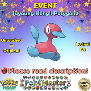 ✨EVENTO Juyoung Hong's Porygon2✨Pokémon Viola Scarlatto CASA + altri (💯Legale) - Foto 1 di 5