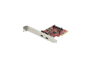StarTech.com PEXUSB312C3 2-Port PCIe USB 3.1 Card - 2 x USB-C - USB 3.1 Gen 2 - - Picture 1 of 5