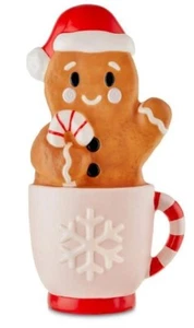 32 Inch Christmas Gingerbread Man In Cup Blow Mold (Brand New) - Picture 1 of 2