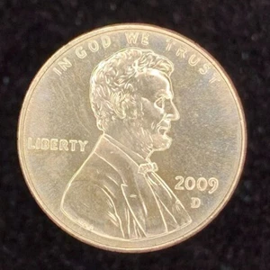 2009 D LINCOLN CENT-PRESIDENCY Brilliant Condition AU P6  - Picture 1 of 2