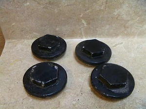 Kawasaki 400 KZ KZ400C KZ400-C Used Engine Head Caps Covers 1978 Vintage KB75 - Picture 1 of 2