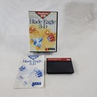 Blade Eagle 3-D 3D Sega Master Cartridge Cib Manual and Cart SegaScope 3D Vtg