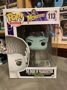 The Bride Of Frankenstein Funko Pop Vinyl Monsters EXPERT PACKAGING - Picture 1 of 9
