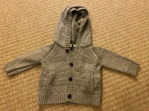 New without Tags - Ted Baker - Gorgeous Grey Cardigan (Cardi) - Age 3-6 Months - Picture 1 of 8