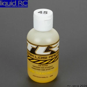 Team Losi Racing 74026 Silicone Shock Oil 45wt 610cst 4oz - Picture 1 of 2