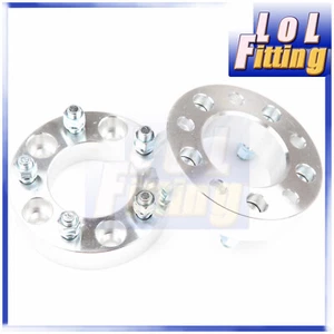 2PCS 5x127mm (5x5") Bolt 14 x 1.5 Studs Wheel Spacers Adapters 1.5" Thick 5 Lug - Picture 1 of 4