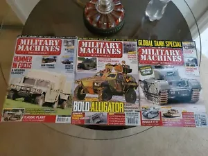Military machines International 3 Issues 2012 2013 War militaryRover tank... - Picture 1 of 8