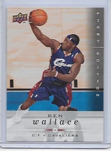 2008-09 UD First Edition China International BEN WALLACE Cleveland Cavaliers #13 - Picture 1 of 2
