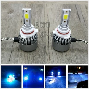 2x 9006 HB4 LED Headlight Bulbs Kit Low Beam 8000K ICE BLUE 55W 8000LM Fog Light - Picture 1 of 12