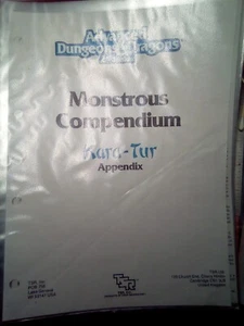 AD&D Monstrous Compendium Kara-Tur Appendix MC6 2nd Edition TSR w/ Dividers - Bild 1 von 2