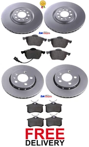 FOR VW GOLF MK5 2.0 GT TDI 170BHP FRONT AND REAR BRAKE DISCS AND PADS SET *NEW* - Picture 1 of 1