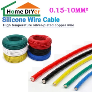 0,15–10 mm² PTFE kabel hochtemperaturbeständiger versilberter Kupferdraht - Picture 1 of 14
